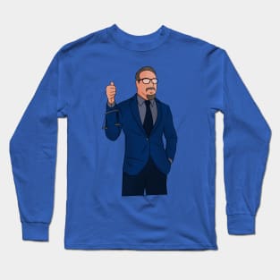 Judge Mentalist- Illustrated Long Sleeve T-Shirt